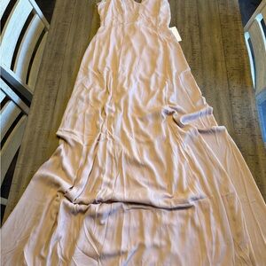 Show Me Your MuMu Blush Maxi Dress